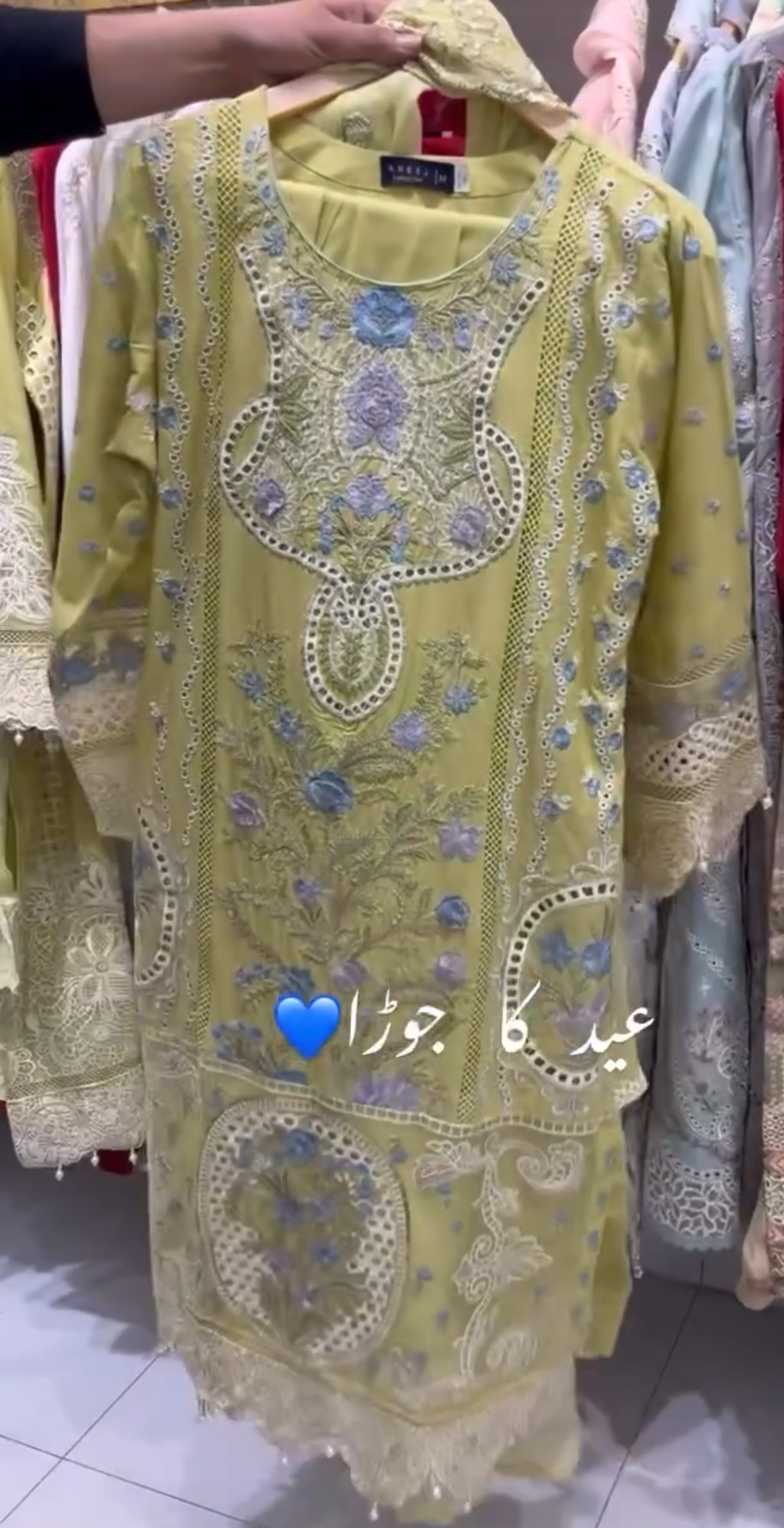 Eid Collection 3pcs Embroidery Suit ❤️💖